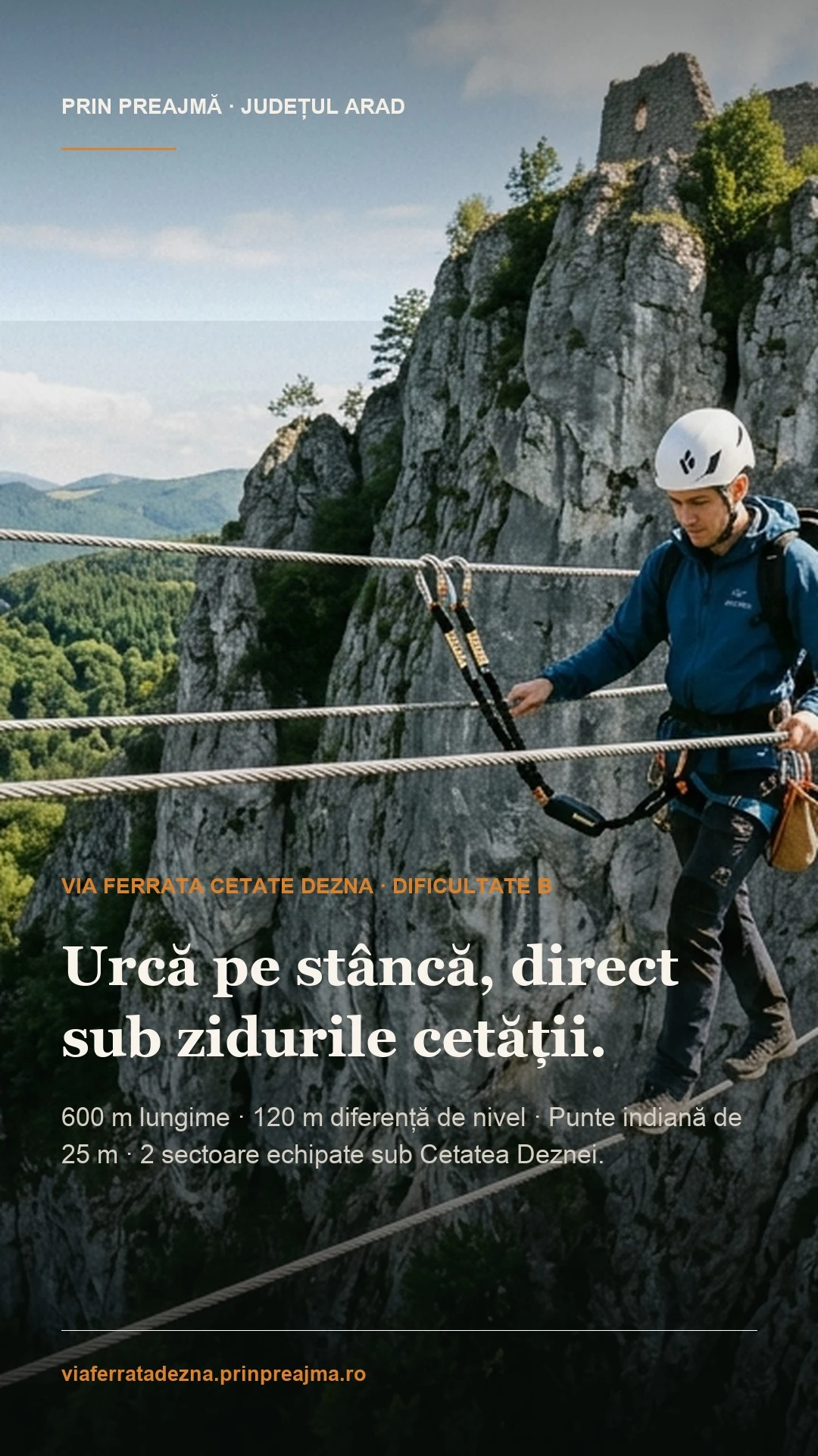 Card social 9:16 Via Ferrata Dezna